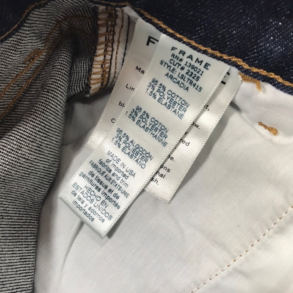 FRAME Le Slender Trouser Jeans - Picture 6 of 9
